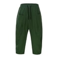 thumbnail image 3 of Men's Casual Harem Pants Breathable Loose Fit Summer Trousers Comfortable Daily Wear Versatile Basic Style Lightweight Relaxed Beach Yoga Men's Pants Relaxed Fit Lounge Big and Tall, 3 of 7