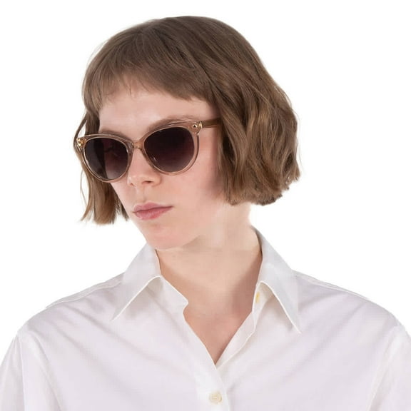 Polaroid Polarized Brown Cat Eye Ladies Sunglasses PLD 4111/S/X 0HAM/LA 53