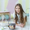 thumbnail image 4 of Easter Basket, Easter Baskets with Handle, Empty Bunny Egg Basket, Easter Baskets Easter gifts basket Personalized, 8", Blue, 4 of 6