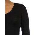 thumbnail image 4 of Women's 3/4 Maternity Sleeve V-neck Tunic, 4 of 4