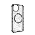 thumbnail image 2 of 2-in-1 Magnetic Phone Case for iPhone 15, [Anti-fall] [Compatible with MagSafe] Shockproof Translucent Honeycomb Pattern Back Ultra Slim Protective Case for iPhone 15,White, 2 of 11