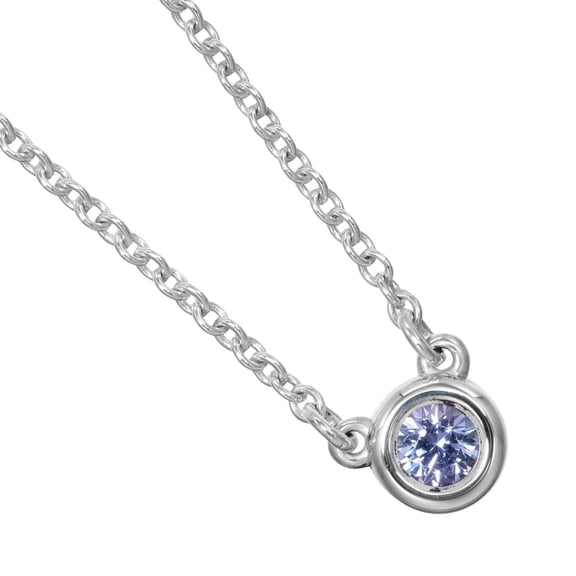 Pre-Owned Tiffany & Co. Color by the Yard Blue Necklace, 925 Silver, Colored Stones,... (Good)