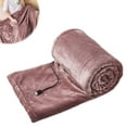 thumbnail image 3 of SharkTRUE Cordless Electric Heated Blanket, USB Heated Blanket Portable Electric Throw, Rechargeable Cordless Heat-ed for Home, Office, Car, Camping, Travel, Soft Warming Throw Blankets, 3 of 8