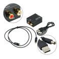 thumbnail image 2 of Inteprter 3,5 Mm Jack Coaxial fibra óptica Digital a Audio analógico RCA L/R convertidor Spdif, 2 of 6