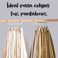 thumbnail image 4 of Gancho Organizador Multiple Mima2 Para Pantalones Hasta 5 Prendas Color Negro, 4 of 5