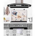 thumbnail image 4 of Large Induction Cooktop Protector Mat Spring Summer Wildflowers Stove Top Covers for Electric Stove, Farmhouse Retro Floral Botanical Decorative Stove Burner Cover Mats, Glass Top Stove Cover, 4 of 7