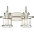 thumbnail image 4 of 2 Light Transitional Vanity Light Fixture-Brushed Nickel Finish Bailey Street Home 71-Bel-2539245, 4 of 4
