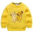 thumbnail image 2 of The King Lion Simba Cartoon Printed Autumn Kids Clothes Disney Sweatshirts Teenagers Boys Pullover Outfits Children Clothing140(7T-8T) Gao Jinjia LED, 2 of 2