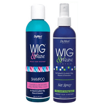 DeMert Wig & Weave Shampoo & Net Spray - Firm Hold, Net.Wt 8 Fl.oz (Color Protection)
