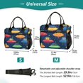 thumbnail image 4 of FORMRS Insulated Lunch Bag Unisex Large Capacity with Shoulder Strap, Rainbow Space Cat, 4 of 6