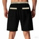 thumbnail image 4 of pstuiky Abreviatura para hombres, Pantalones cortos de trabajo de pierna recta, holgados y cómodos, de color liso, a la moda y para tiempo libre para hombre Pantalones cortos para correr para hombre, 4 of 6