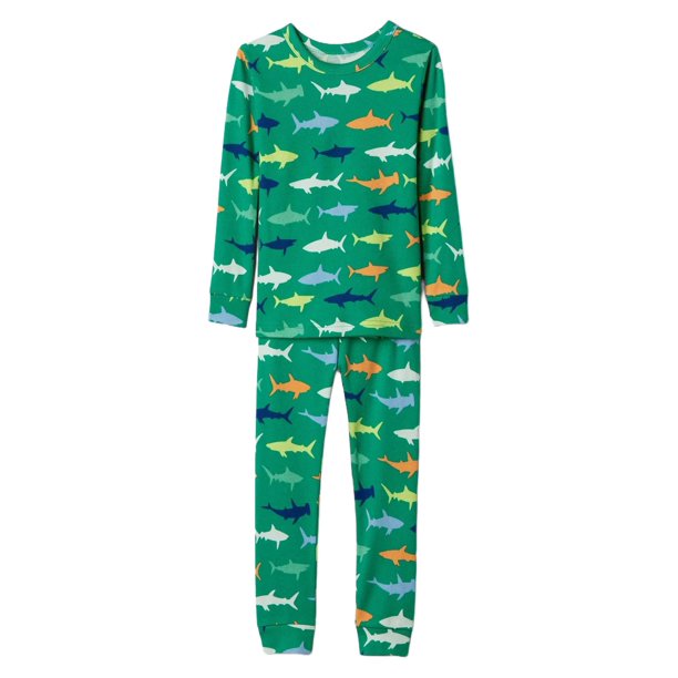 Set de pijama para bebé niño GAP Long John Deluxe Green 12-18 meses