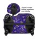 thumbnail image 2 of Fotbe blue purple Snowflake Funda Protectora para Equipaje, Antirrayones y Resistente a la Suciedad, Compatible con Maletas de 18 a 32 Pulgadas-X-Large, 2 of 7