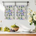 thumbnail image 3 of Purple Hydrangea Kitchen Towels Set of 4, Spring Floral Elegant Pastoral Watercolor Absorbent Dish Towels for Kitchen, Microfiber Hand Towel, Quick Drying Tea Towel for Cleaning Decorative Dishcloths, 3 of 7
