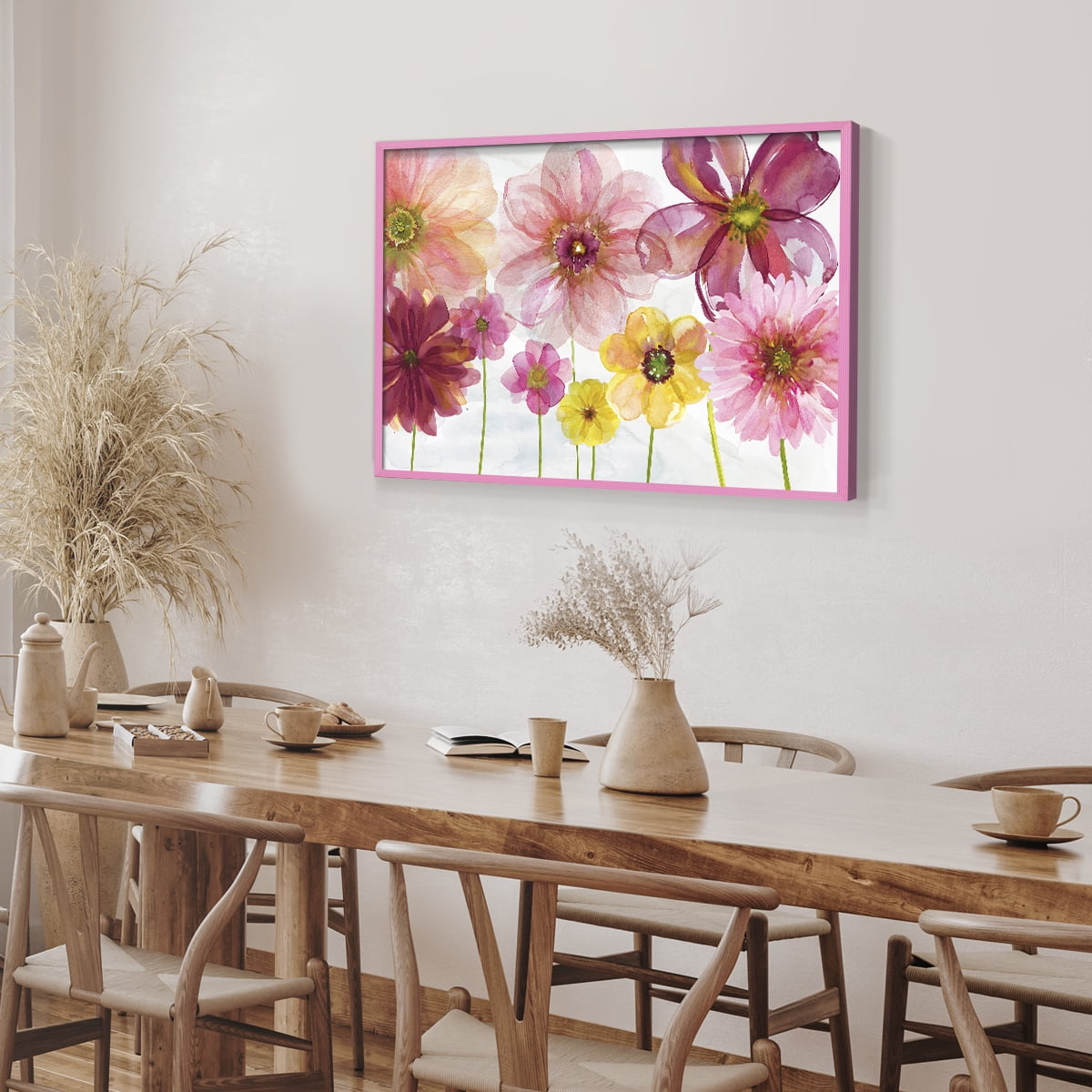 Pop Of Spring by Carol Robinson - Restickable Framed Giclée Print
