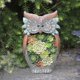 thumbnail image 3 of Gartendeko Eule Solar Leuchte, Aus Kunstharz Wetterfest, Weihnachten Geschenk Eule, Gartenfigur Ornament Fr Drauen Hof & Balkon H27 X W16cm Hy, 3 of 5