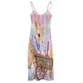 thumbnail image 5 of Easter Bunnies Rabbits Sleeveless Dress Women's Luxury Party Dress Birthday Dresses for Women, 5 of 7