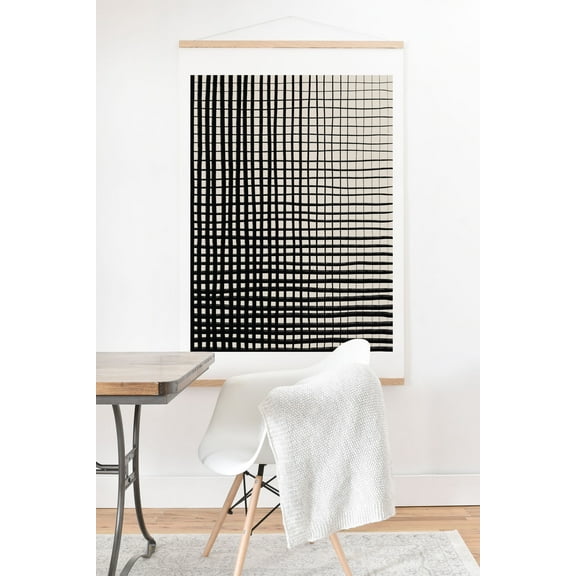 Society6 Alisa Galitsyna Hand Drawn Grid Art Print & Hanger 8" x 10"