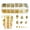 Gold AB, variant on 735 Pieces Nail Rhinestones for Nails AB Crystals Stones for Nails Crystals 3D Nail Diamonds Art Decoration Crafts DIY (Rainbow AB)