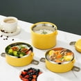 thumbnail image 4 of EGNMCR Organization and Storage, Storage Bins, Storage Containers Insulated Rice Bucket With Lid Lunch Box Lunch Box Bag Bento Box Stainless Steel Insulation stainless steel lunch boxs, 4 of 6