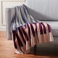 thumbnail image 2 of SAFAVIEH Zoie Contemporary Multi Striped Cotton Throw, 50" x 60", 2 of 6