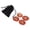 Red Redstone, variant on Riousery 4 Elements Assorted Stones Engraved Triangular Symbols Earth Air Fire Water Polished Rune Stones for Reiki Crystals Healing Amethyst
