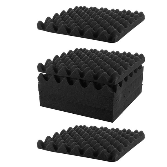 FRCOLOR  8 Pcs Soundproof Foam Ceiling Absorbing Sound-Absorbing Sponge Insulation Board