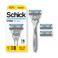 thumbnail image 1 of Razor Schick Hydro Dry Skin con 1 mango y 3 cartuchos, 1 of 9
