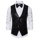 thumbnail image 3 of Chaquetas de Prendas de Vestir Casuales Para Hombres Otoño E Invierno Chaqueta de Chaleco Informal de Lentejuelas Con Personalidad de Moda Odeerbi ODB-4, 3 of 3