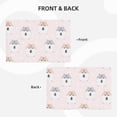 thumbnail image 3 of Placemats Set Of 4 / 6, Cute Hamster Sunflower Seed Pink Placemats For Dining Table Indoor/Outdoors Heat Resistant Washable Placemats 18" X 12", 3 of 8