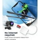 thumbnail image 4 of Lector de tarjetas SD para iPhone iPad, Oyuiasle Trail Game Camera Visor de tarjetas SD, Cámaras Lector SD con ranuras duales MicroSD/SD, Adaptador de tarjeta de memoria para fotografía, Plug and Play, 4 of 5