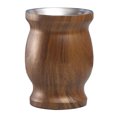 thumbnail image 1 of Taza de calabaza de acero inoxidable de doble pared con aislamiento para café, bebidas y té, 8 oz, 1 of 12