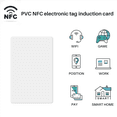 thumbnail image 4 of 200 Pcs Cartes NFC Blanches Vierges pour Étiquettes PVC Autocollants Puce 504 Octets, 4 of 9