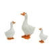 thumbnail image 3 of Estatuas de ganso blancas para habitación, esculturas de animales, adorno de ganso blanco grande para micropaisaje, camas de flores, bricolaje, 3 uds., 3 of 8