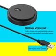thumbnail image 4 of UM02 USB Omni-directional Condenser Microphone Mic for Meeting Business Conference Computer Desktop Laptop PC Voice Chat Video Games Live Broadcast Sound Pick-up, 4 of 7
