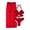 Red, variant on Glisme Blue Bikini Sets For Women Solid Color Long Skirt Mesh Sun Three Piece High Waist Split Swimsuit For Swimming Pool