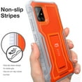 thumbnail image 5 of FITO For Samsung Galaxy A51 5G Case, Phone Case with Screen Protector and Kickstand (Orange), 5 of 6