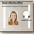thumbnail image 2 of 16Pcs Mirror Sheets Self Adhesive Elegant Acrylic Mirror Sheets Flexible Peel and Stick Mirrors Self Adhesive Wall Mirrors Tiles for Bedrooms Living Rooms, 2 of 11