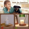 thumbnail image 7 of Funistree Candle Warmer Lamp with Timer, Wax Melter for Jar Candles, Wax Warmer for Women Mom, House Warming Christmas Home Decor, 7 of 7