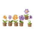 thumbnail image 3 of fastboy Crochet Kit Accessories Handmade Crocheted Planter for Kids Teens Beginners Violet, 3 of 9