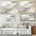 thumbnail image 4 of Designart "Golden Beige Geode Scene I" Stone Geode Canvas Art Print, 4 of 7