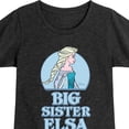 thumbnail image 3 of Frozen - Winter - Big Sister Elsa - Toddler & Youth Girls Short Sleeve Graphic T-Shirt, 3 of 5