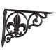 thumbnail image 4 of Soporte para Estante Ménsula Decorativa Soporte de Ángulo Y para Pared Flotante con Tornillos Incluidos Adecuado para Cocina Salón Y Cafeter, 4 of 9