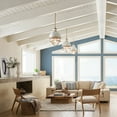 thumbnail image 3 of Kichler Tollis 16" Wide Brushed Nickel Foyer Pendant Light, 3 of 10