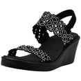 thumbnail image 1 of Sandalia Skechers Cali para Mujer Rumble On con Cuña Negra Talla 11 US, 1 of 7