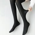 thumbnail image 4 of Summer Compression Thigh-High Socks&nbsp;– Lightweight Long Leg Socks for Women, Sleek Black Calf Length, Size S, 2 Pairs, 4 of 7