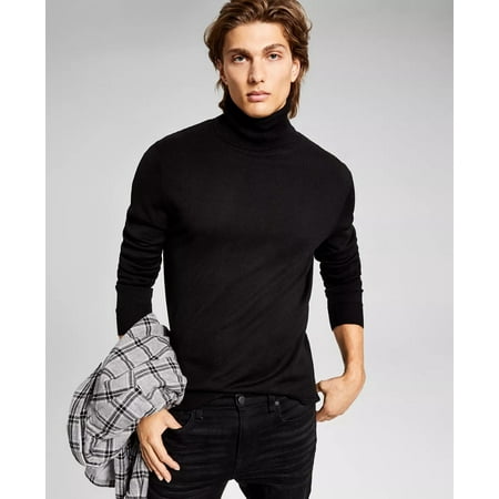 UPC 194949461531 - And Now This BLACK Men s Solid Turtleneck Sweater US ...