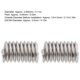 thumbnail image 3 of Juego de protección de reparación de buje de soporte de tornillo de inserción de rosca de alambre de 50 piezas unidades americanas 4-40, 3 of 8
