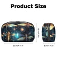 thumbnail image 5 of Fireflies Digital Bag with Oxford Cloth Material, Waterproof Travel Case for Cell Phone Charger Cord and Electronics, Charger Pouch and Cord Travel Organizer, 5.9x9.44x3.14 Inches, 5 of 6
