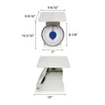 thumbnail image 2 of TrueCraftware- 11 lb. Mechanical Kitchen Flat Platform Weighing Food Scale- Heavy Duty Portion Control Mechanical Kitchen and Food Scale Industrial Dial Scale for Kitchens and Restaurants, 2 of 3
